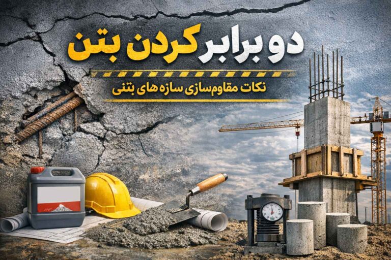 دو برابر کردن عمر بتن